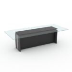 Top Glass Meeting table - Image 2