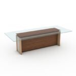 Top Glass Meeting table - Image 4