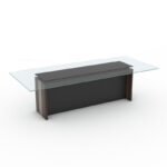 Top Glass Meeting table - Image 8