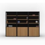Nade Executive Display Cabinet (Black Leg)