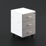 3 Drawer with Mobile Pedestal - Image 5
