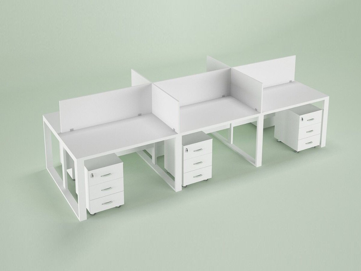 6-person-workstation-1.jpg Domino 6 Person Workstation Desk - Image 1