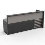 Pura Reception table With Round Cable Grommets  - Image 2