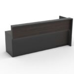 Pura Reception table With Round Cable Grommets  - Image 3