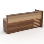 Pura Reception table With Round Cable Grommets  - Image 4