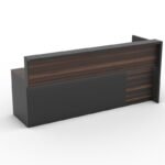 Pura Reception table With Round Cable Grommets  - Image 8