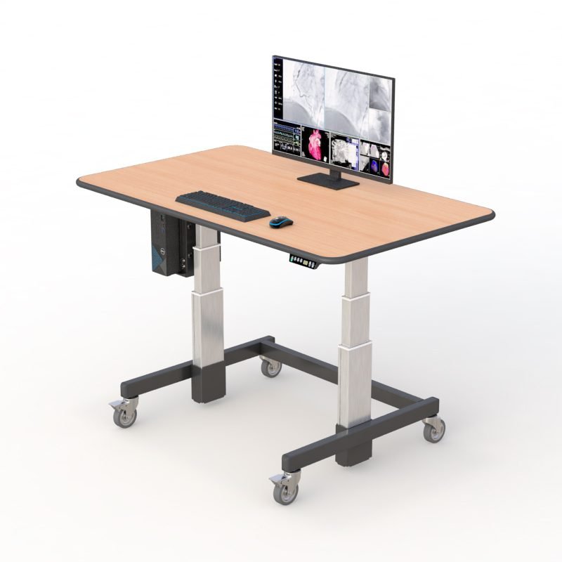 771652-01-1.jpg AFC Sit Stand Computer Desk - Image 1