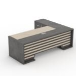 Oreo Executive Desk - Free Delivery, 5-Year Board Warranty