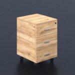 3 Drawer with Mobile Pedestal - Image 3