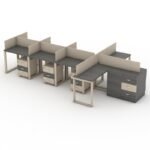 Greta Workstation Table with 5-Year EGGER® Board Warranty - Image 3