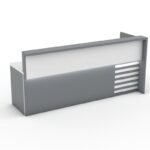 Pura Reception table With Round Cable Grommets  - Image 9