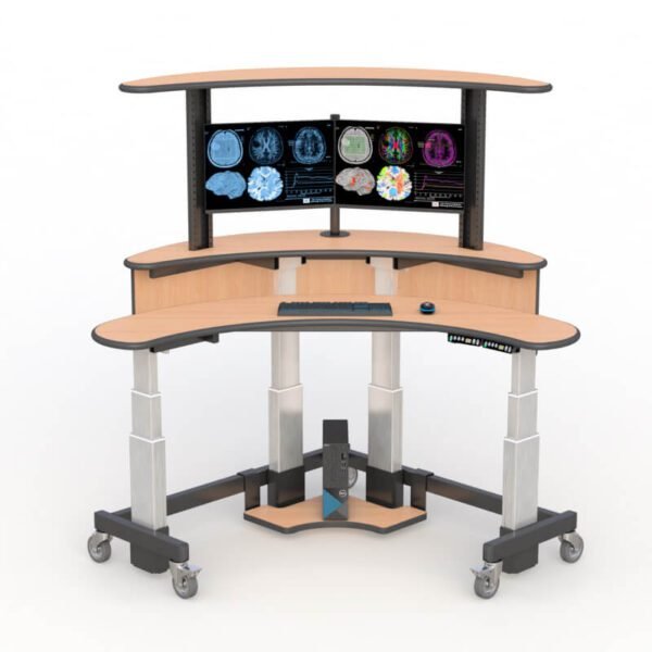 AFC’s Dual-Tier Adjustable Computer Workstation Desk