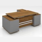 Ash Executive Desk: Stylish, Functional, and Customizable