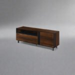 Borga Wooden TV Stand in Oak Catania - 155cm