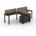 Barbi 2 Person Workstation - 130 colour options 