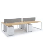 DIAMOND : Workstation Cluster of 4 Face-to-Face