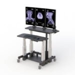 AFC Medical Furniture: Dual-Tier Desktop Standing Desk – Promote Health and Well-being with Height-Adjustable Convenience