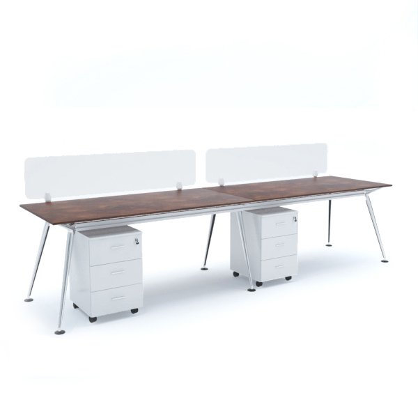 ELEGANTE-Workstation-Cluster-of-2-In-Line-updated2-1-1.jpg ELEGANTE : Workstation Cluster of 2 In-Line - Image 1