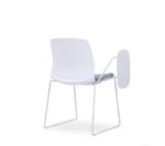 EMS-004C White Frame Grey Fabric - Image 3