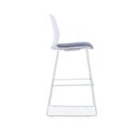 EMS-005C White Frame Grey Fabric - Image 2