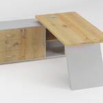 Boron L Shaped Executive Desk