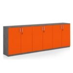 Best Low Height 6 Door Cabinet with EGGER® Germany Boards – 130 Color Choices