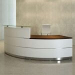 Curved Reception Table