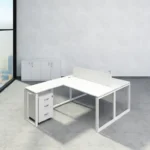 Toulouse Series L shape Workstation For 2-Person