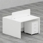 Clarck Series Cluster of 2x Face to Face Workstation