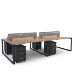 SCHON : Workstation Cluster of 4 Face-to-Face