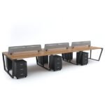 V : Workstation Cluster of 6 Face-to-Face