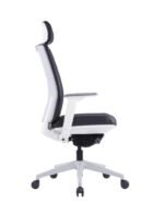 VIX-AG White Frame Black PU - Image 4