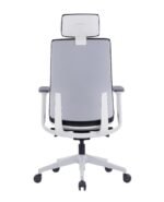 VIX-AG White Frame Black PU - Image 2