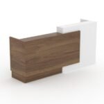Ramon Reception Desk with Modern Minimalist Design - Image 2