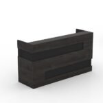 Mapamba Reception Desk With Lock Mobile Pedest