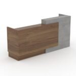 Ramon Reception Desk with Modern Minimalist Design