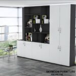 Black & White Display Cabinet