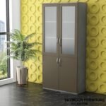 Full Height Glass Door Cabinet Combo for Homes and Offices