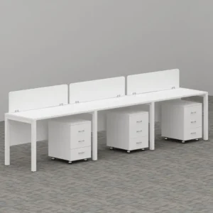 Mariam Series 3-Person Workstation