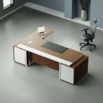 Sync Executive Desk (White Leg)